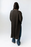 Eve Ribbed Duster in Olive