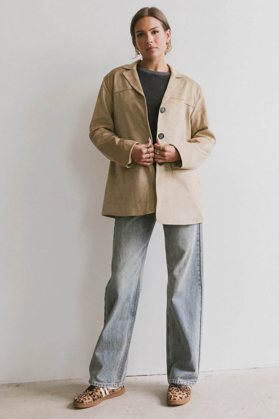 Renly Suede Blazer FINAL SALE