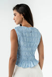 Brissa Smocked Tank Top
