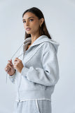 Sydney Lace Trim Zip Up