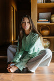 Maci Cardigan in Seafoam FINAL SALE