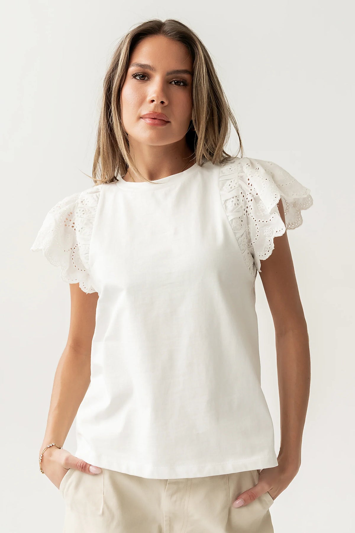 Tyson Embroidered Top