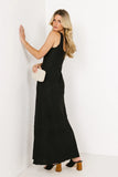 Sonnet Knit Maxi in Black FINAL SALE