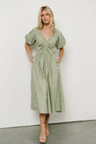 Kate V Neck Midi Dress FINAL SALE