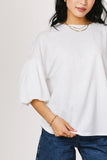 Veda Top in White FINAL SALE