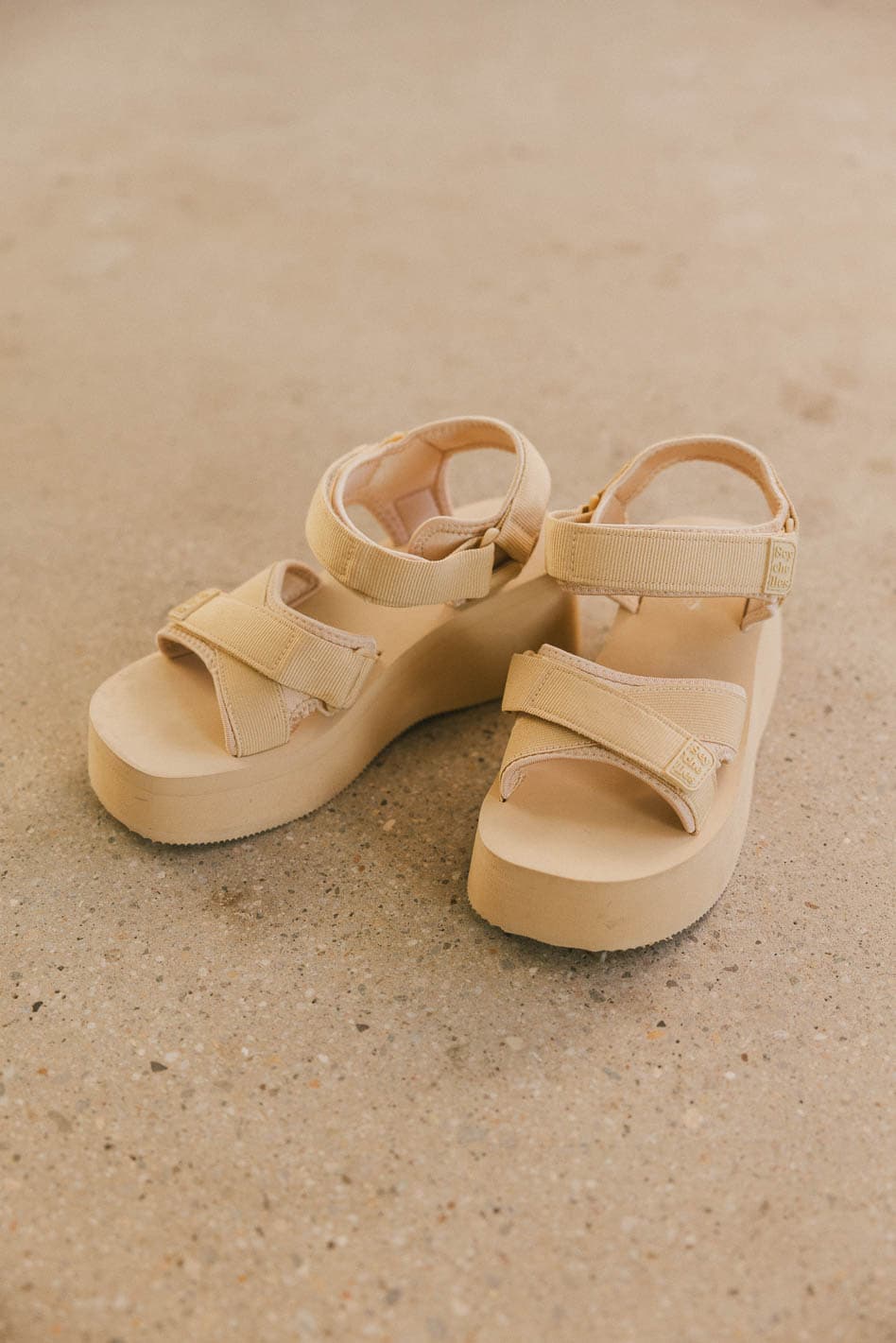 Seychelles Serenade Platform Sandals in Tan FINAL SALE