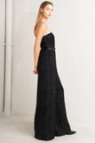 SPARK NOIR BLACK TWEED JUMPSUIT
