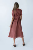 Demi Maxi Dress in Marsala