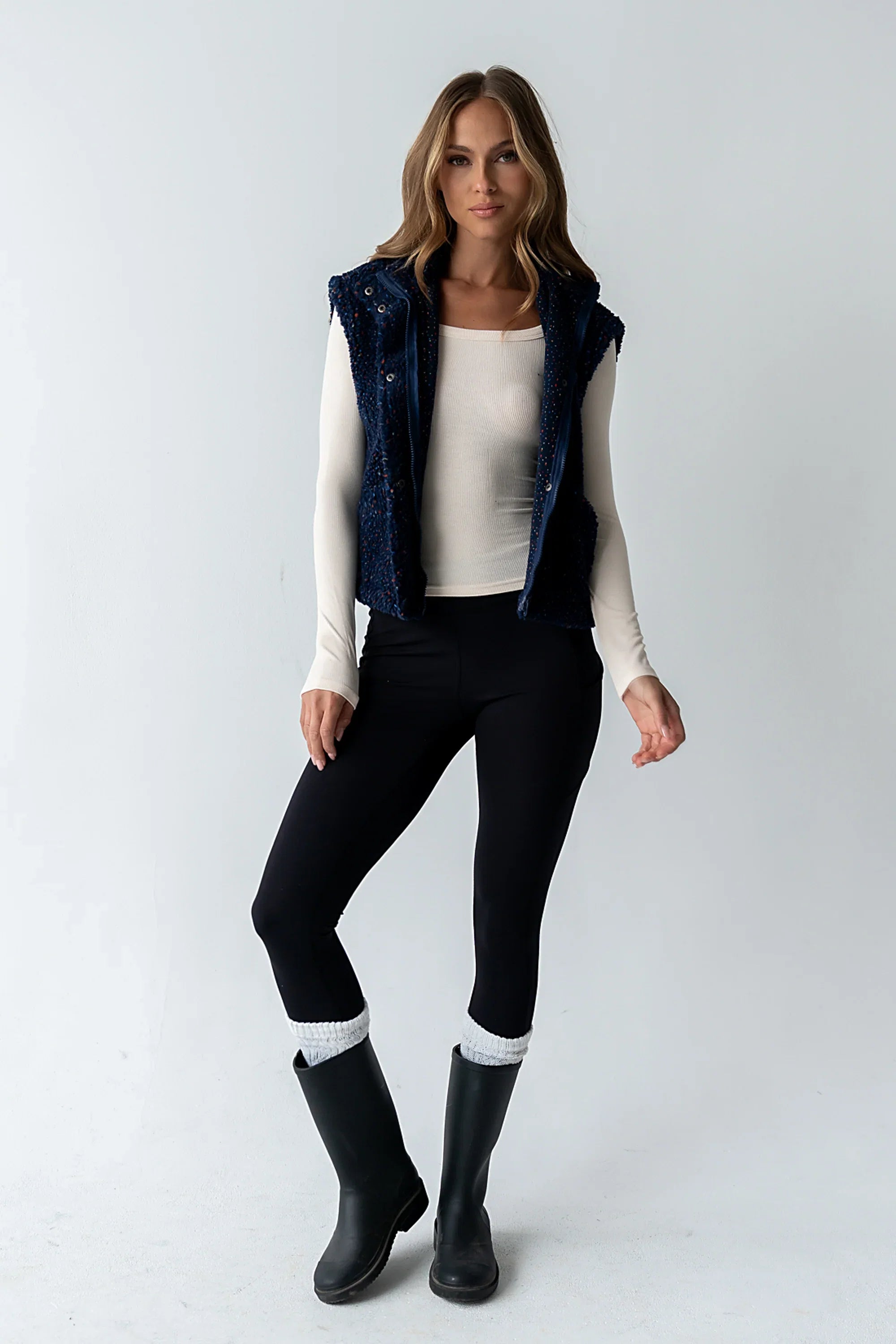 Cozette Sherpa Vest FINAL SALE