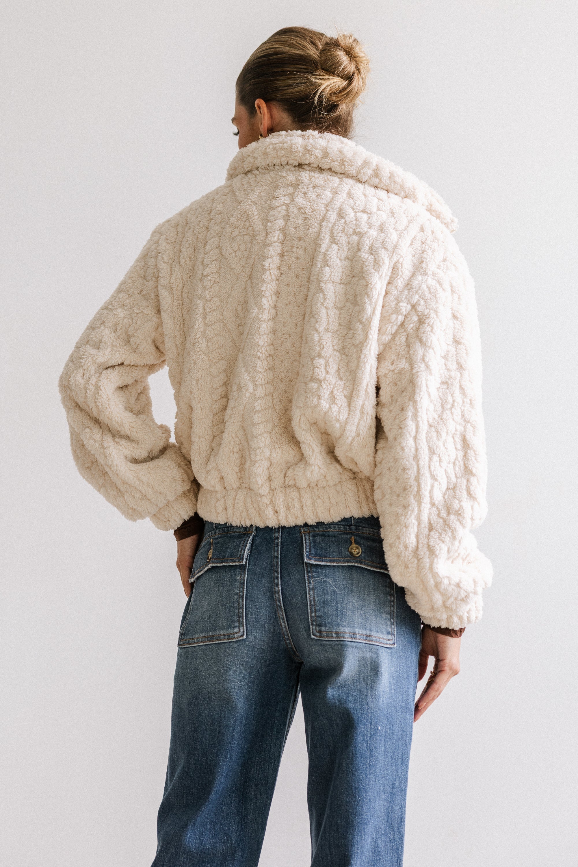 Minnie Sherpa Bomber Jacket FINAL SALE