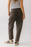 Rosie Tencel Loose Pants in Charcoal FINAL SALE