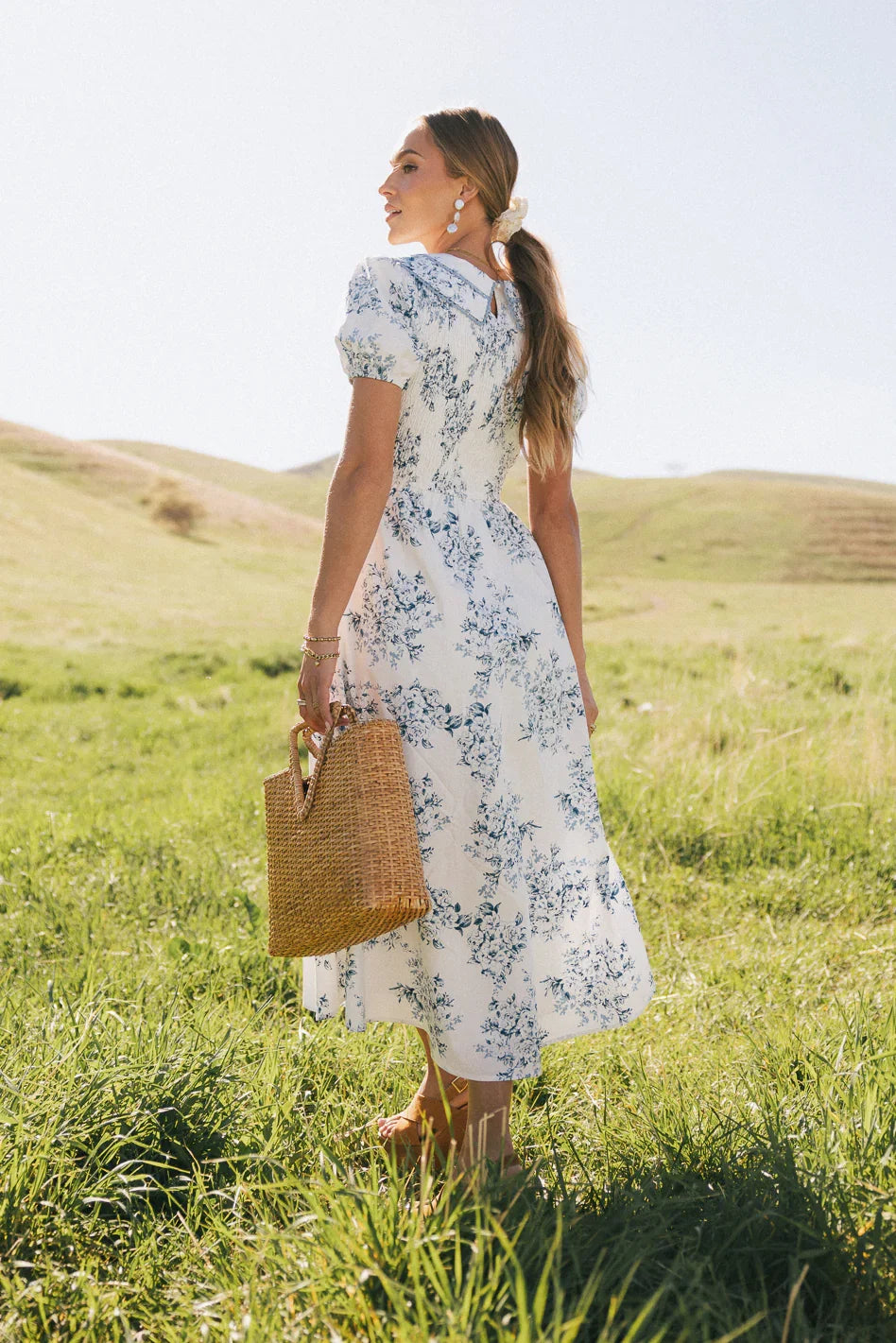 Kyrie Floral Midi Dress FINAL SALE