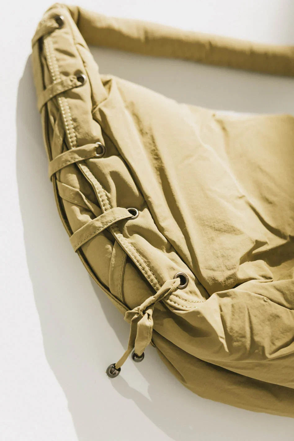 Luckie Puffer Bag in Sage FINAL SALE