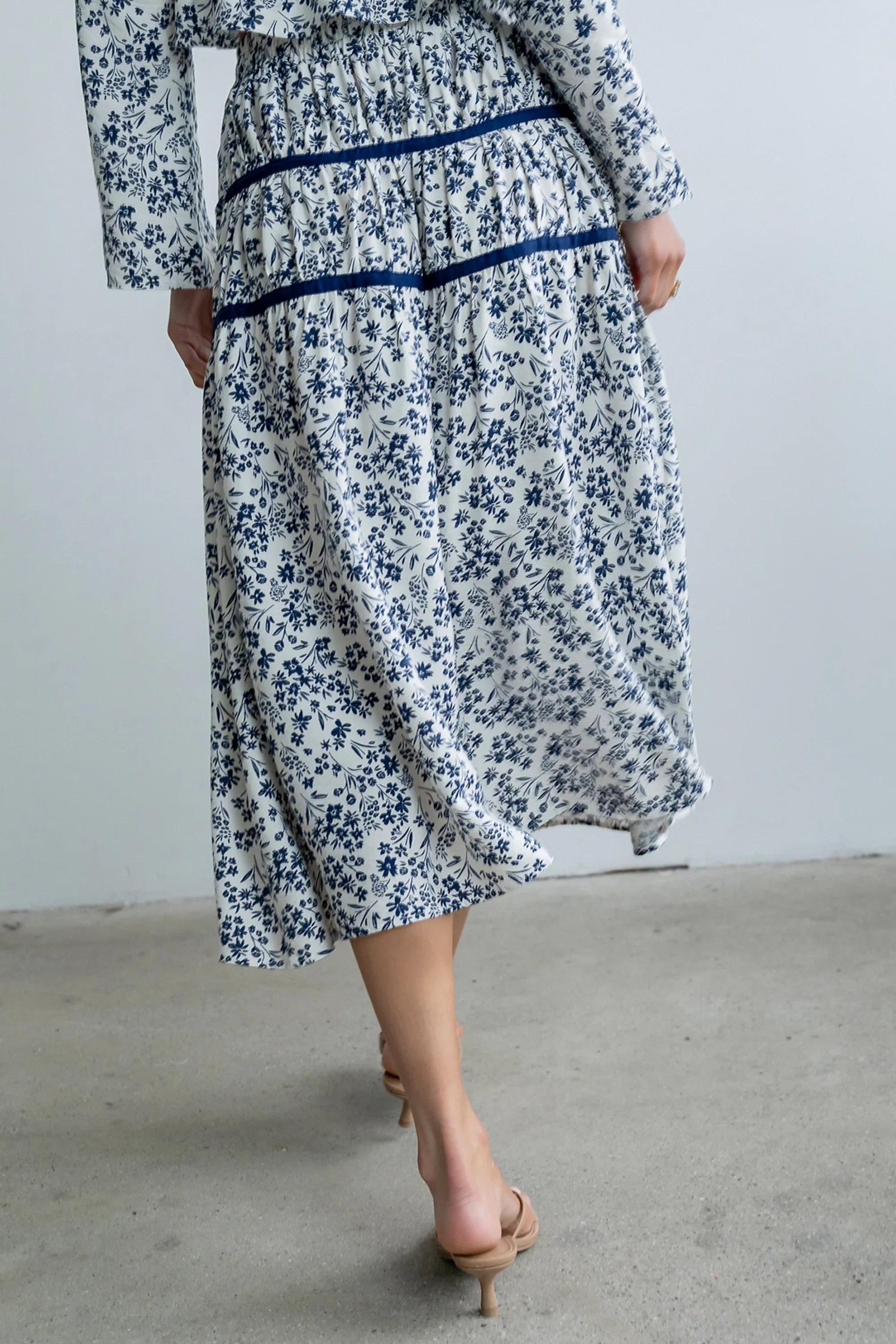 Blakely Floral Maxi Skirt