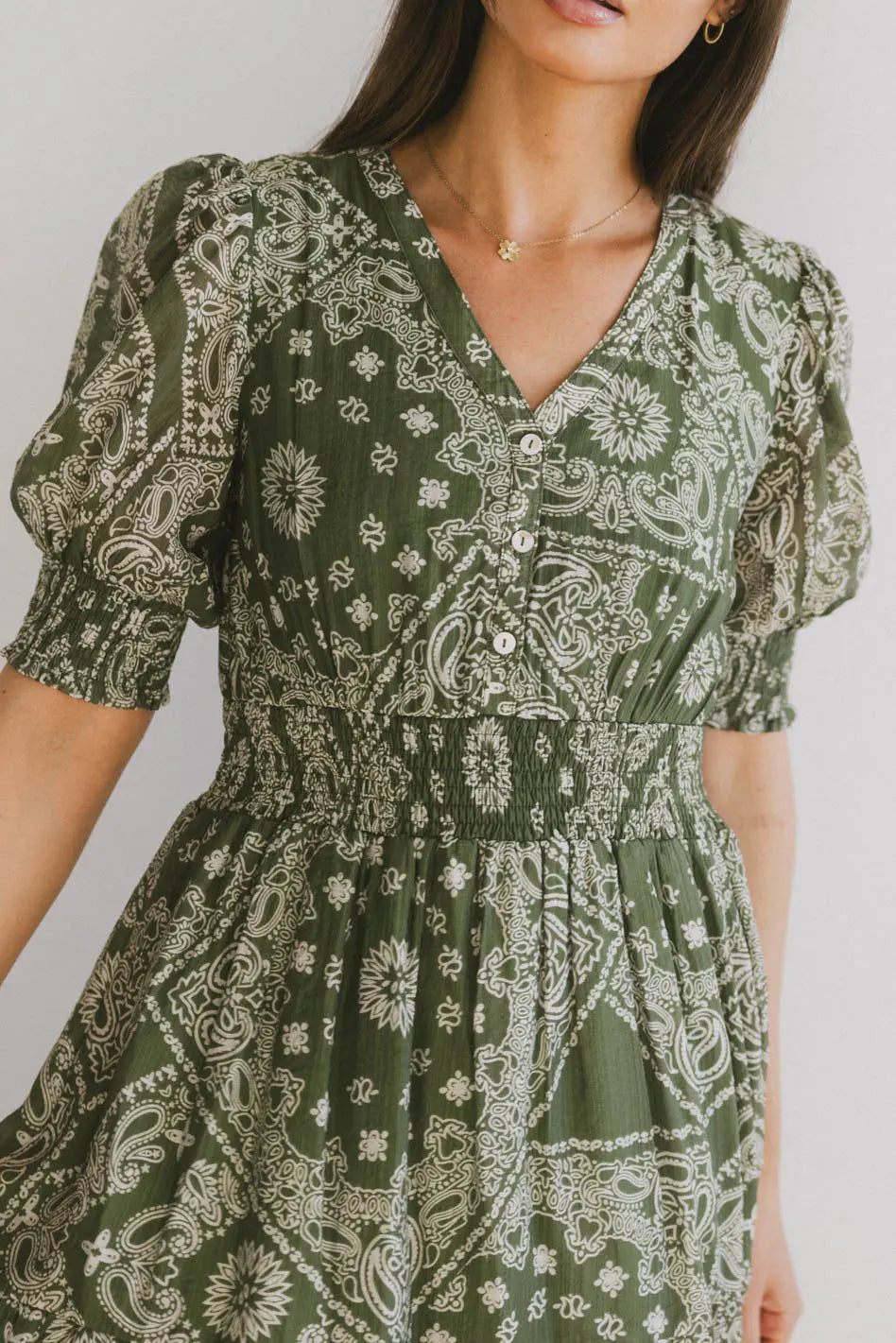 Dia Paisley Midi Dress FINAL SALE