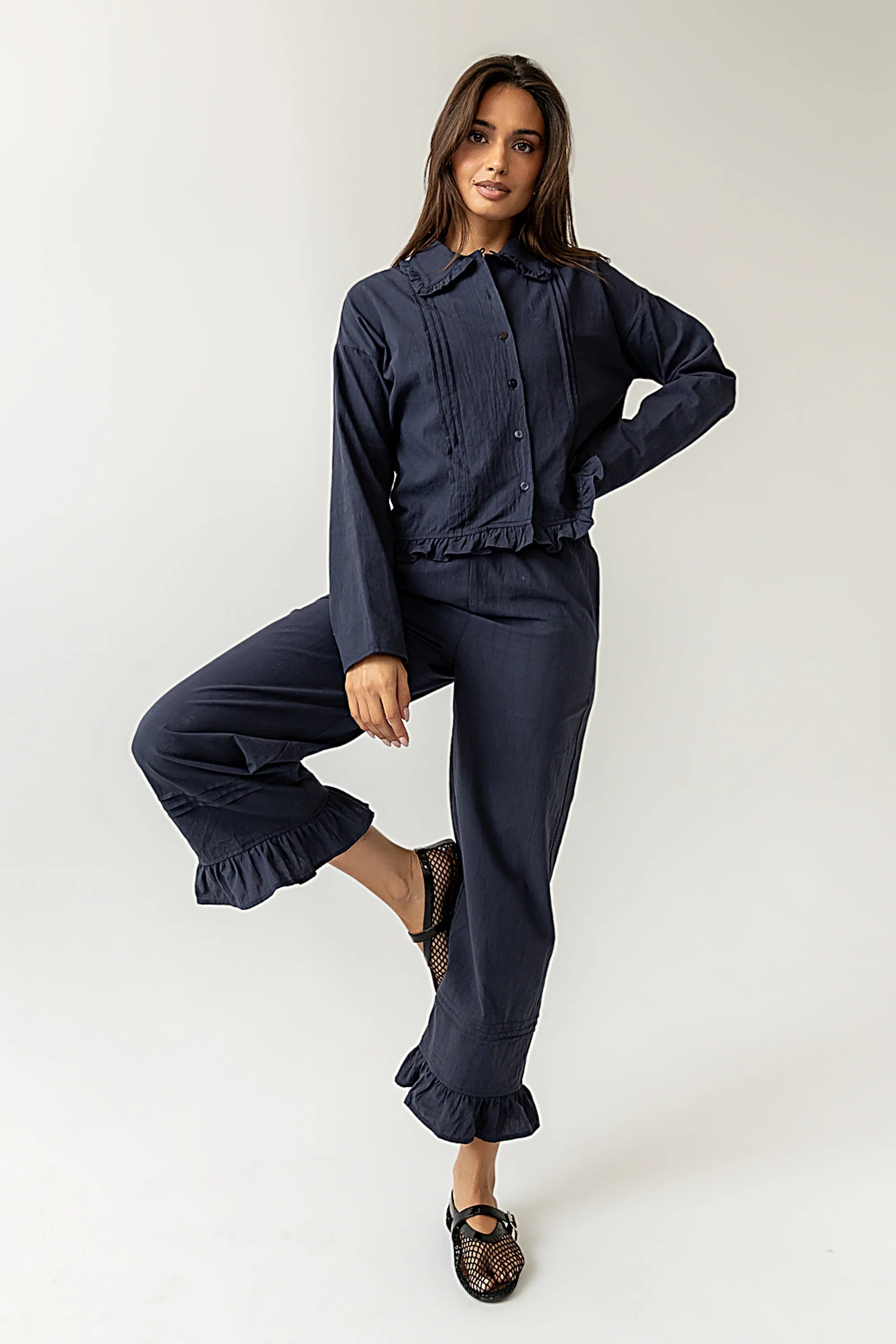 Alora Collared Blouse