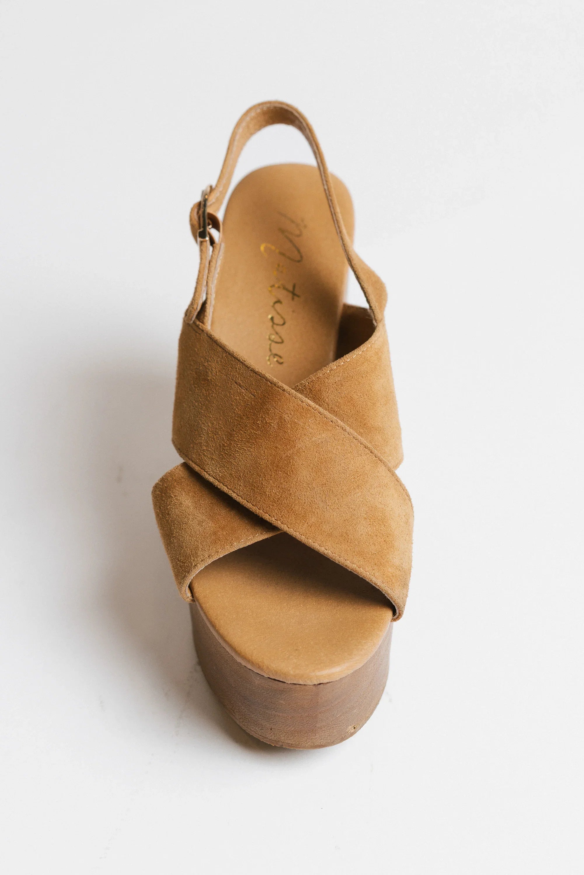 Ross Suede Wedge Sandal