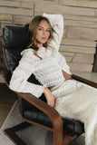 Marcus Chiffon Blouse in Cream