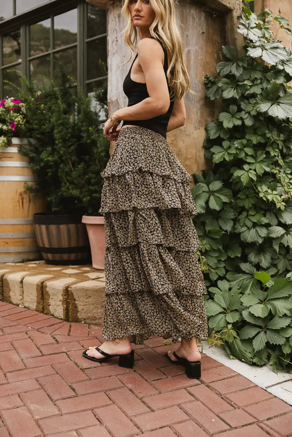 Kat Ditsy Floral Skirt FINAL SALE
