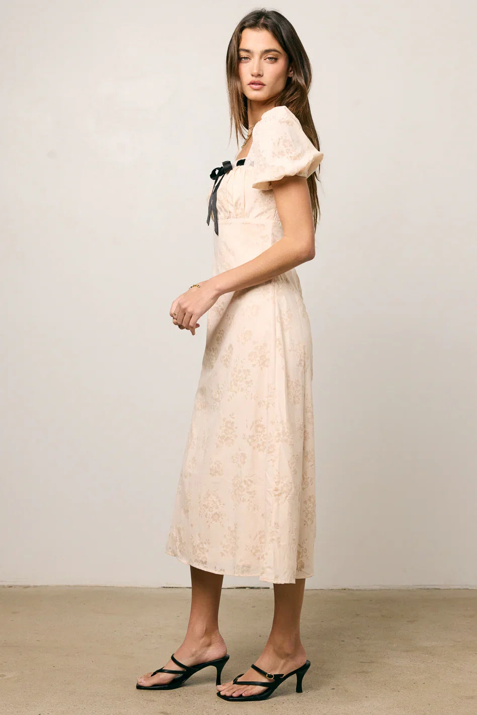 Mariah Floral Midi Dress FINAL SALE
