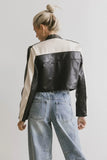 Leda Vegan Leather Jacket FINAL SALE
