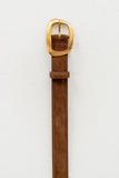 Jonas Asymmetrical Belt in Cognac