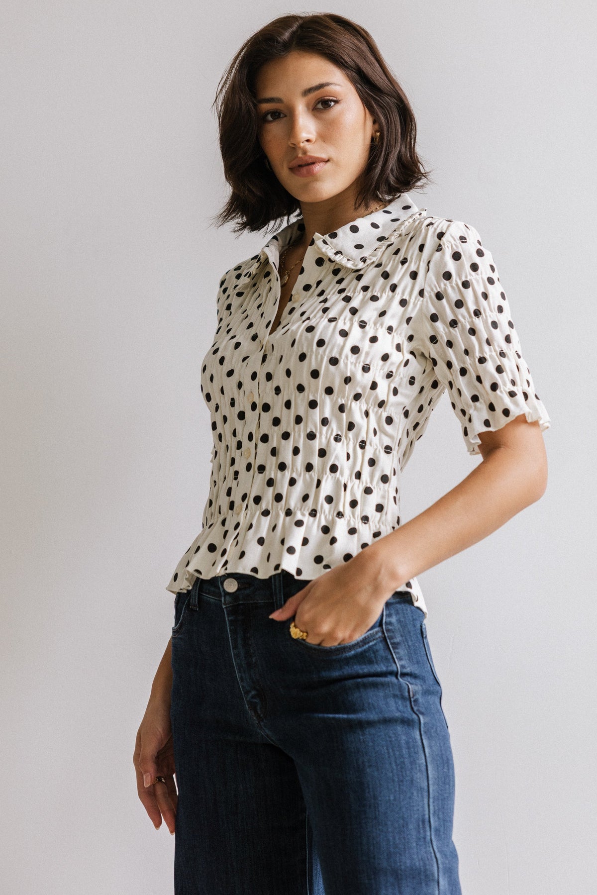 Rony Polka Dot Blouse FINAL SALE