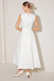 SUMMER SOCIAL WHITE MIDI DRESS FINAL SALE