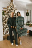 Amelia Striped Knit Skirt FINAL SALE