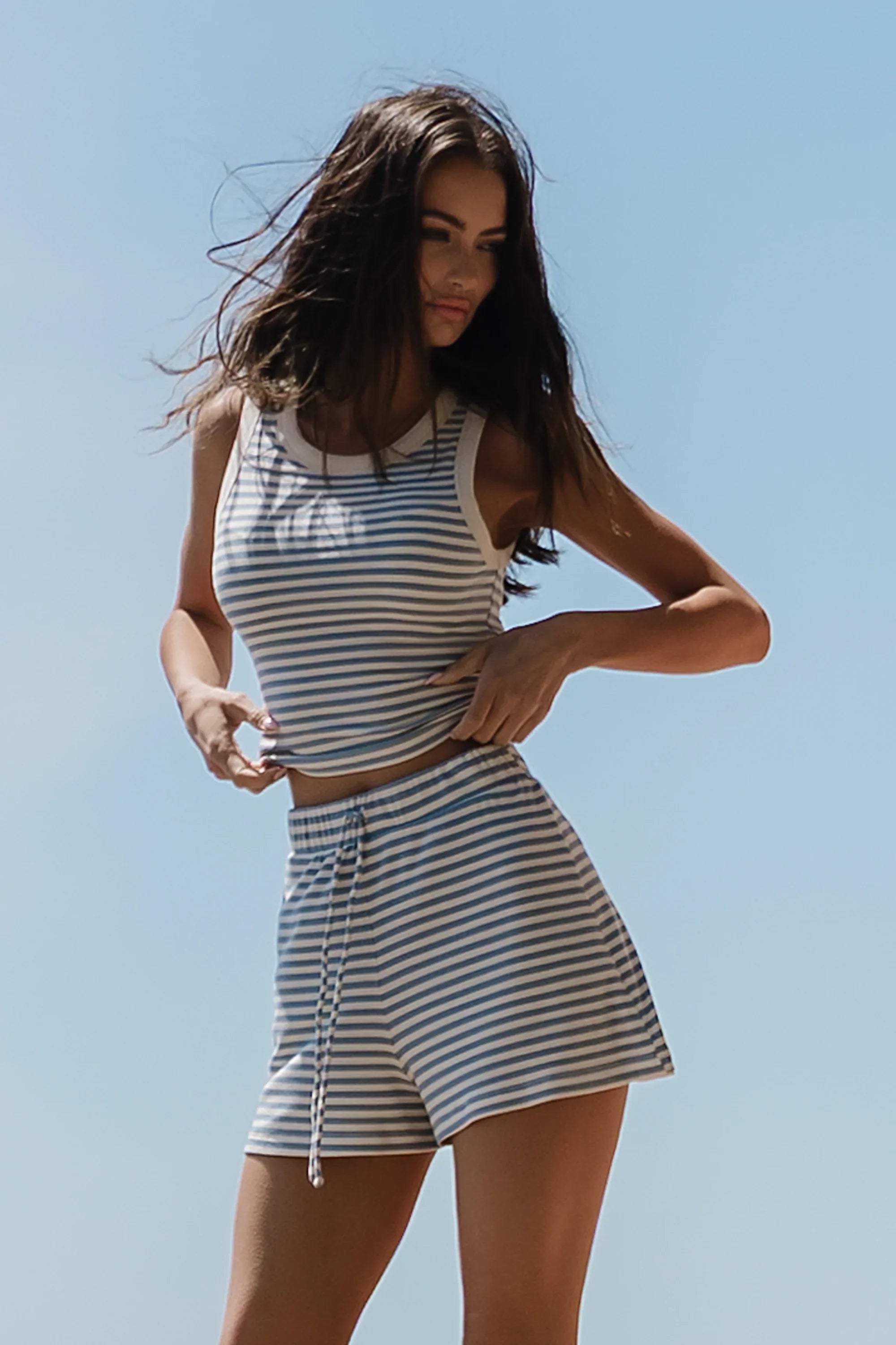 Lyla Striped Shorts