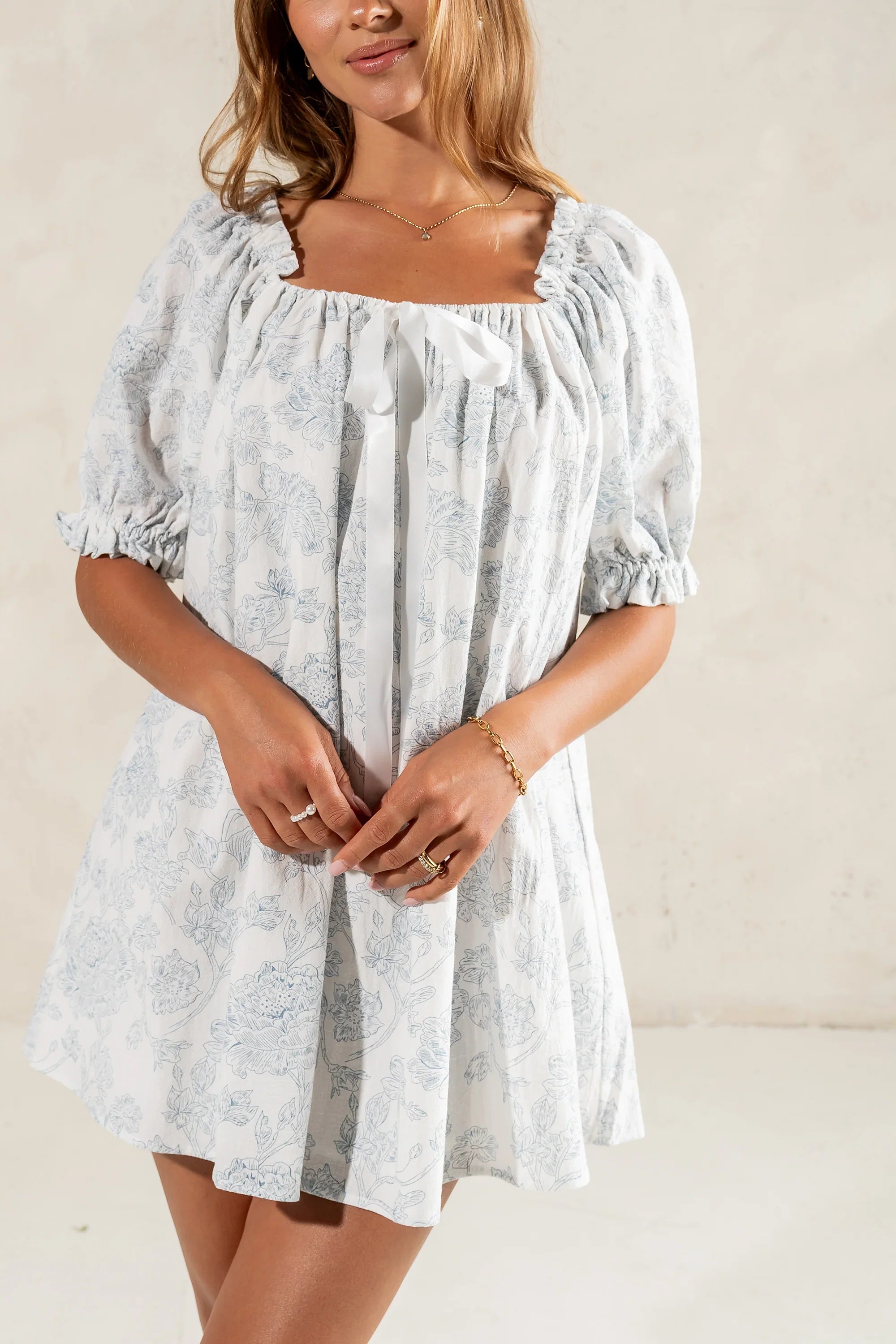 Rowan Floral Babydoll Dress FINAL SALE