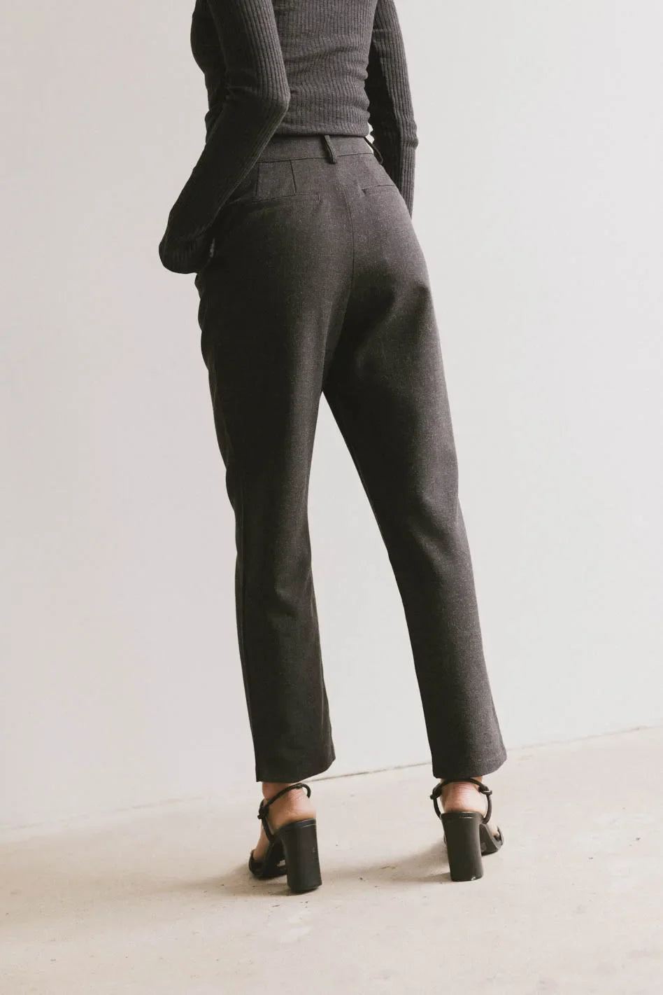 Kamryn Trouser in Charcoal FINAL SALE