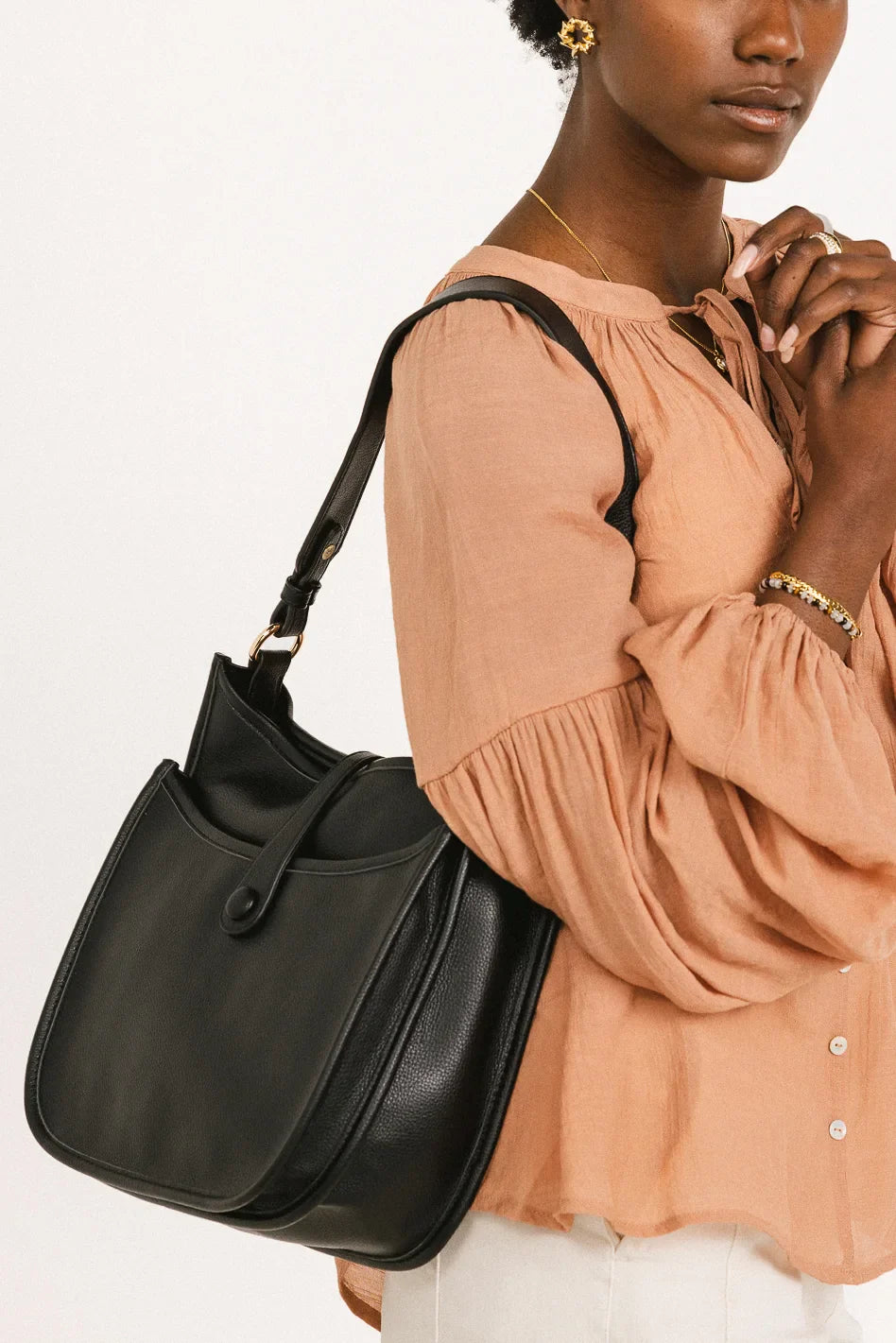 Quincy Crossbody Bag in Black FINAL SALE