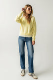 Pattie Collared Sweater in Yellow