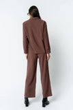 Tacie Wide Leg Pants in Brown