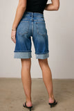 Gianna Cuffed Bermuda Shorts FINAL SALE