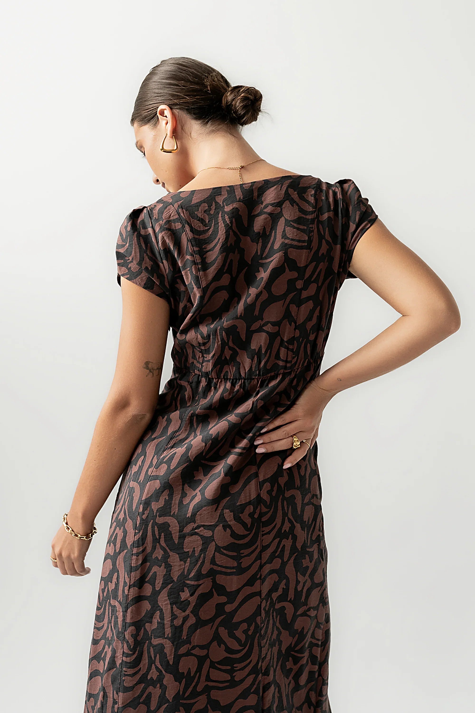 Kennedy Abstract Maxi Dress FINAL SALE