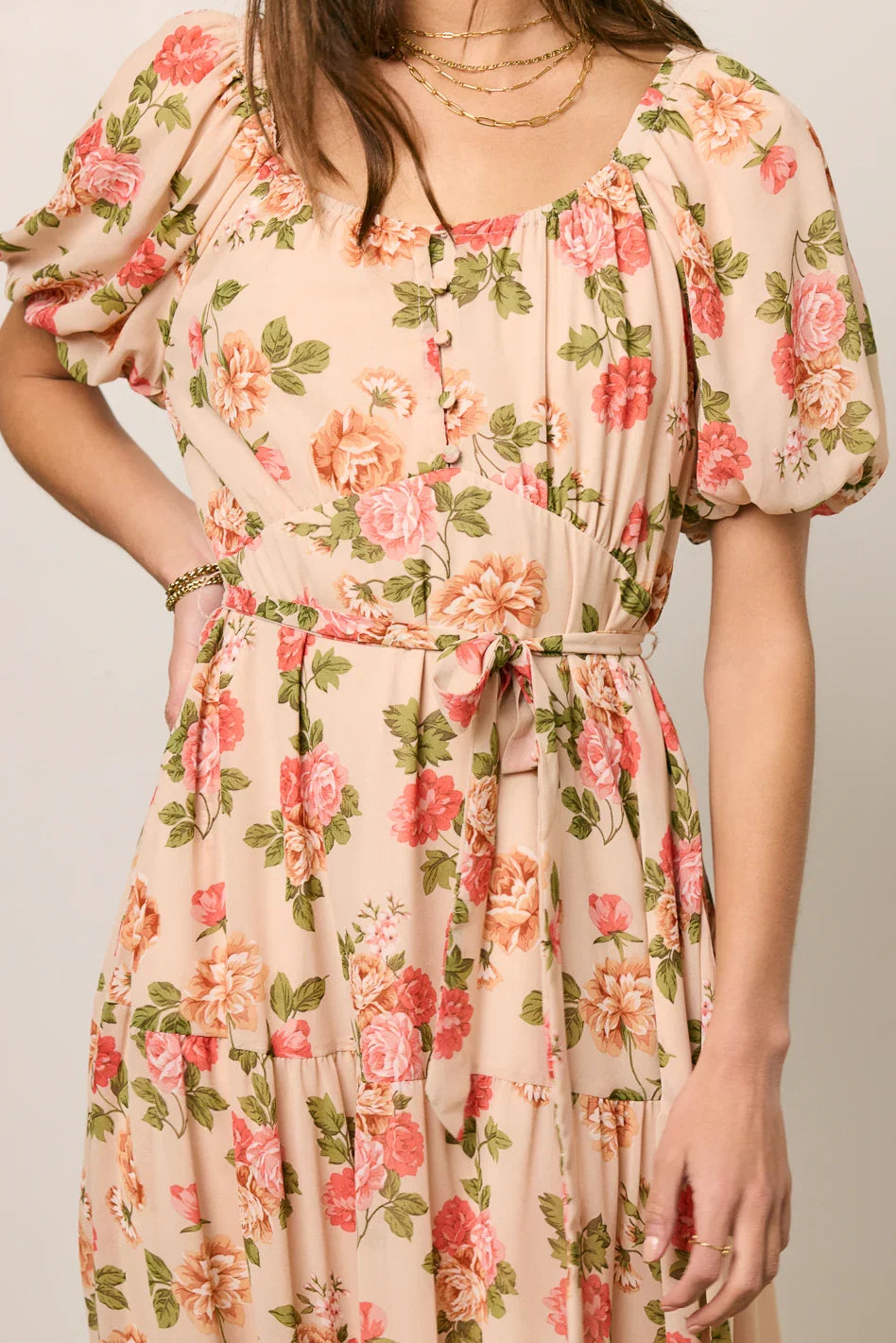 Patricia Floral Midi Dress FINAL SALE