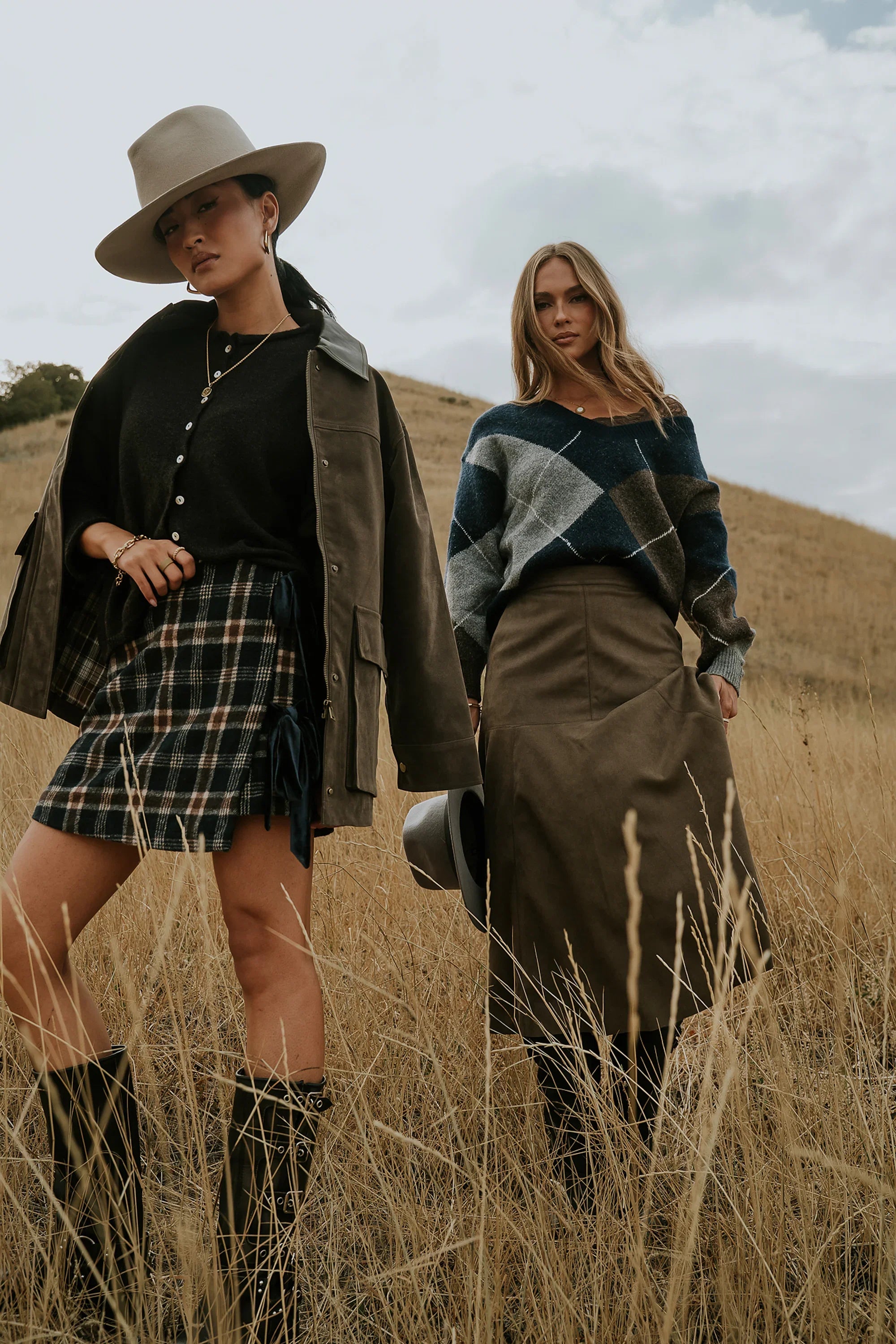 Haven Plaid Mini Skort FINAL SALE