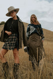 Haven Plaid Mini Skort FINAL SALE