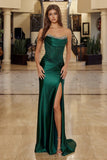 Hope Gown Emerald Scoop Neckline Dress