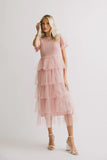 Marcella Ruffle Midi Dress FINAL SALE