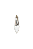 Simple Glitter Pointed Toe Slip on Wedding Shoes