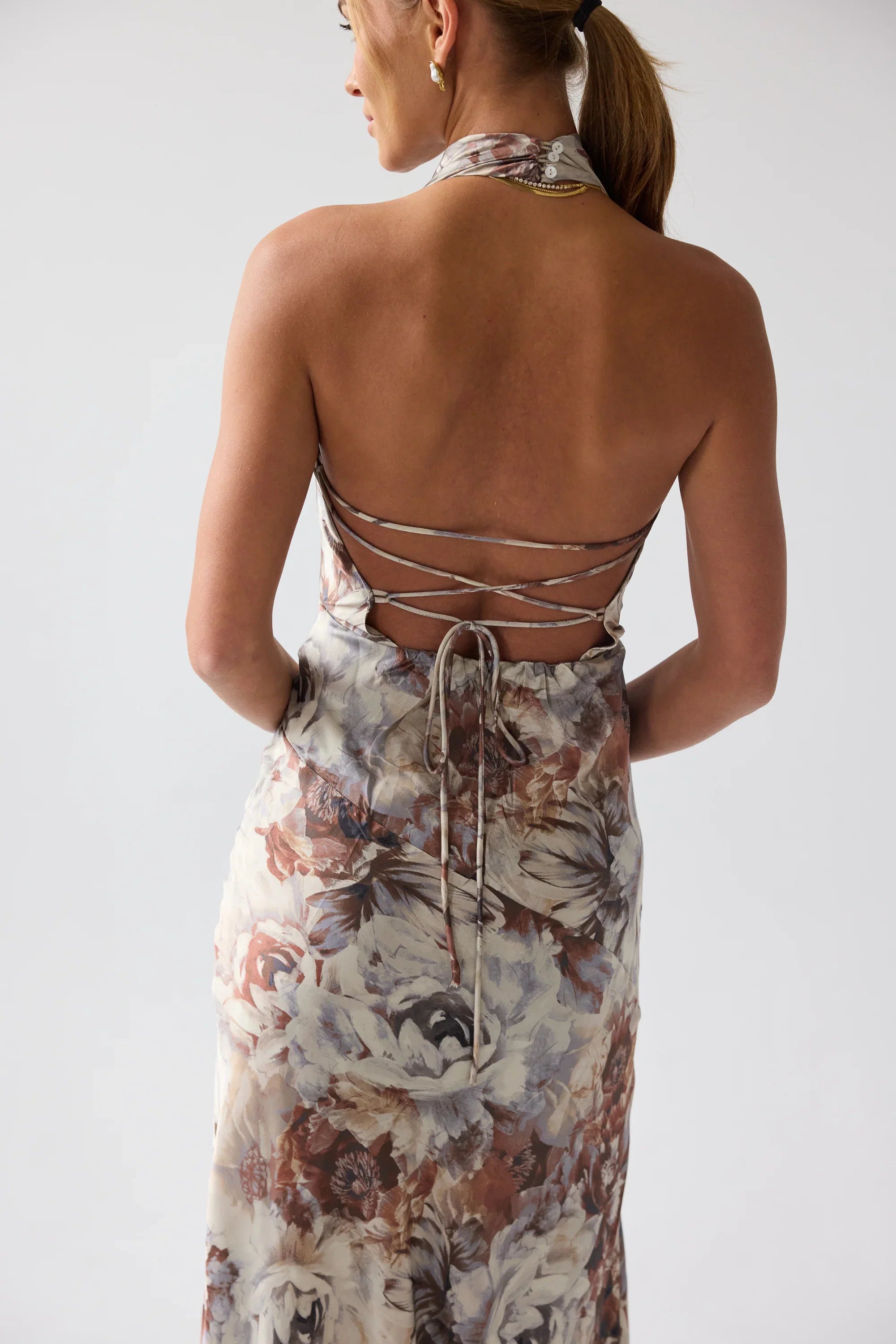 Kimmy Halter Maxi Dress
