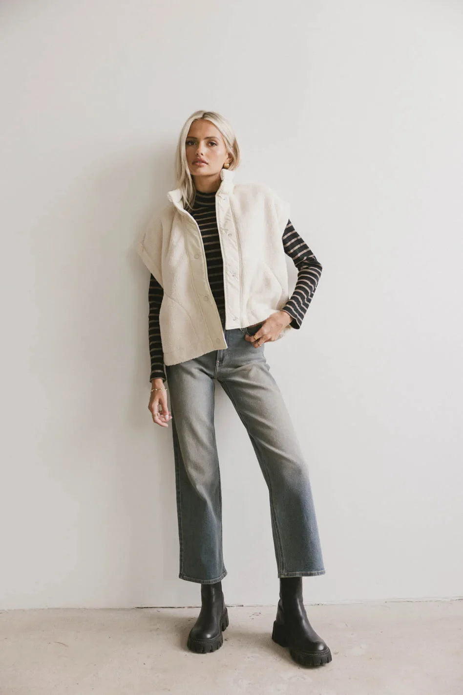 Reva Straight Leg Jeans in Medium Wash FINAL SALE