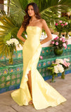 42310 Ava Presley Strapless Evening Gown
