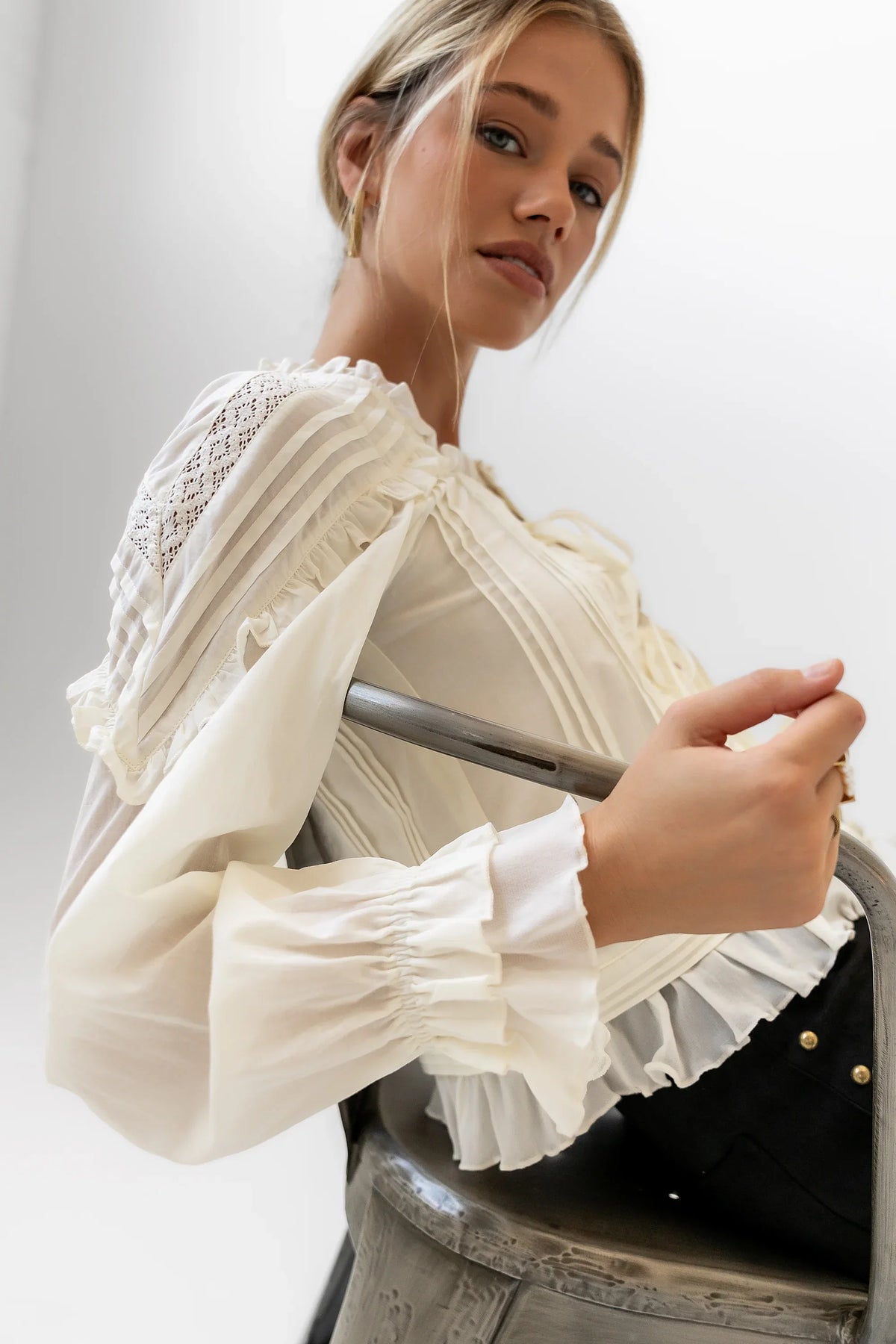 True Ruffle Blouse