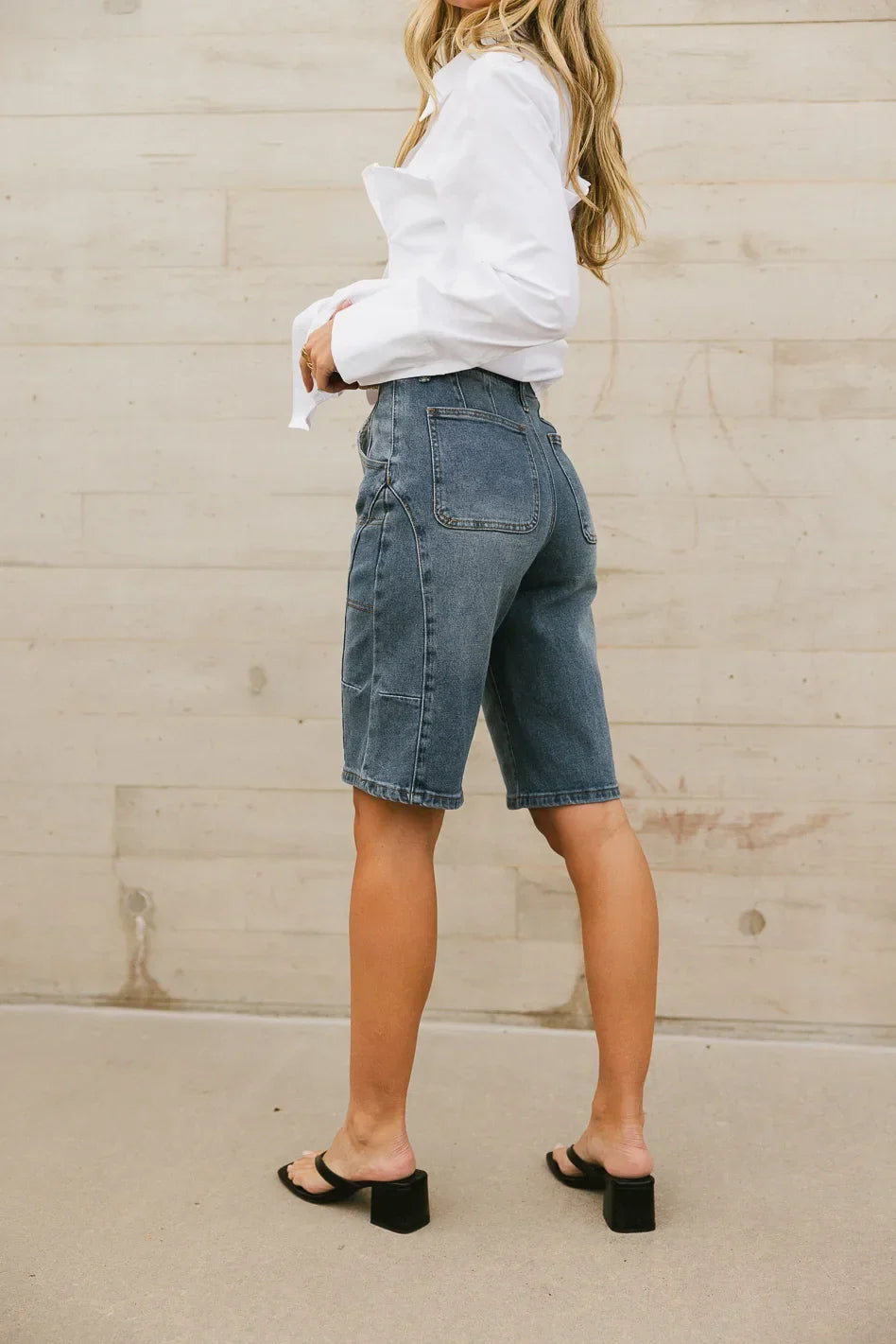 Ashtyn Denim Bermudas FINAL SALE