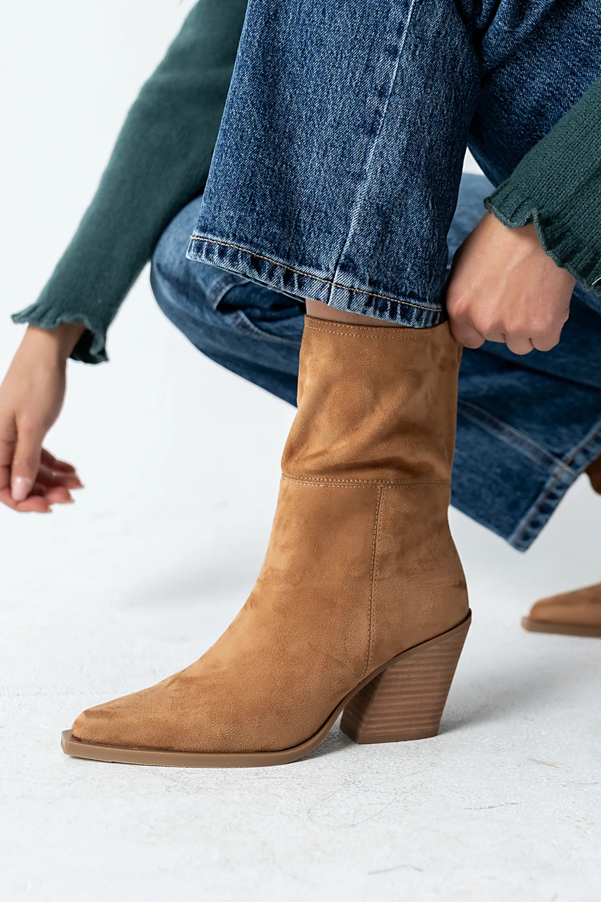 Venice Boots in Camel FINAL SALE