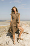 Raven Waist Tie Dress FINAL SALE